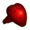 Blinkee Huge Pulsing Heart Gem Light Up Ring Red
