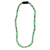 Blinkee Led Bead Necklace Green & Gold