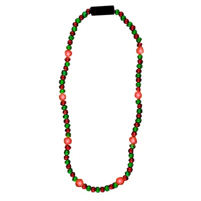 Blinkee Led Bead Necklace Red & Green
