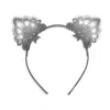 Blinkee Led Black Lace Cat Animal Ears Headband