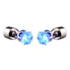 Blinkee Led Faux Diamond Pierced Earrings, Blue