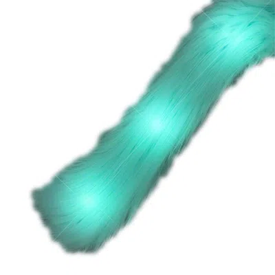 Blinkee Led Faux Fur Boa Aqua
