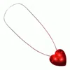 Blinkee Led Flashing Red Heart Necklace
