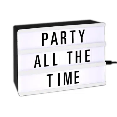 Blinkee Led Mini Cinema Marquee Lightbox Usb Powered Customizable
