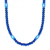 Blinkee Led Necklace With Blue Beads