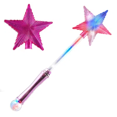 Blinkee Light Up Crystal Star Wand, Pink