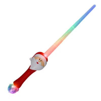 Blinkee Light Up Expandable Santa Prism Saber Sword