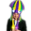 Blinkee Light Up Flashing Mardi Gras Squid Hat