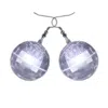 Blinkee Light Up Groovy Disco Mirror Ball Crystal Earrings
