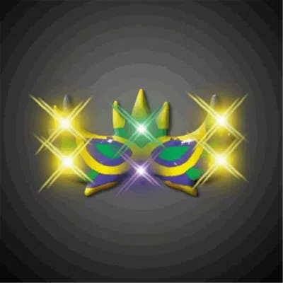 Blinkee Light Up Mardi Gras Mask