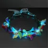 Blinkee Light Up Tropical Orchid Floral Halo Crown Headband