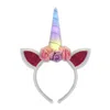 Blinkee Light Up Unicorn Horn Flower Headband, Color Change