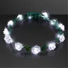 Blinkee Light Up White Rose Flower Princess Halo Crown Headband