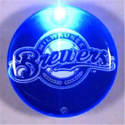 Blinkee Milwaukee Brewers Officially Licensed Flashing Lapel Pin