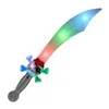 Blinkee Mini Light Up Pirate Knife Scimitar Cross Skull Buccaneer Sword For Cosplay Costumes