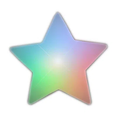 Blinkee Multi Color Star Table Decoration