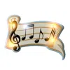 Blinkee Music Measure Flashing Body Light Lapel Pins