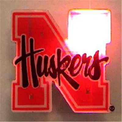 Blinkee Nebraska University Officially Licensed Flashing Lapel Pin