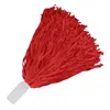Blinkee Non Light Up Short Handle Cheer Pom Poms Red