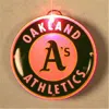 Blinkee Oakland Athletics Officially Licensed Flashing Lapel Pin