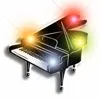 Blinkee Piano Flashing Body Light Lapel Pins