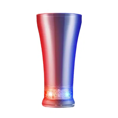 Blinkee Pilsner Glass - Red White & Blue