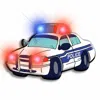 Blinkee Police Car Flashing Body Light Lapel Pins