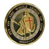 Blinkee Put On The Whole Armor Of God Christian Gold Plated Coin