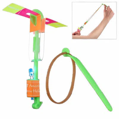 Blinkee Slingshot Flying Helicopter With Multi Color Led