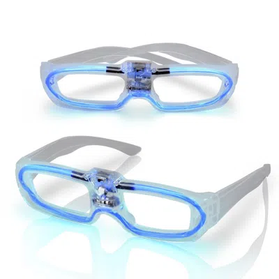 Blinkee Sound Activated Glasses Blue