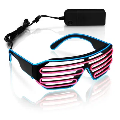 Blinkee Ultra Electro Luminescent Sunglasses Blue & Pink