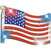 Blinkee Usa Flag Flashing Body Light Lapel Pins
