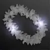 Blinkee White Flashing Hawaiian Lei Necklace