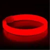 Blinkee Wide Glow Stick 8 In. Bracelet Red - Pack Of 30