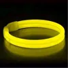 Blinkee Wide Glow Stick 8 In. Bracelet Yellow - Pack Of 30