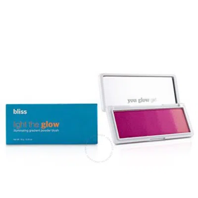 Bliss - Light The Glow Illuminating Gradient Powder Blush - # Fuchsia Fever  10g/0.35oz In White