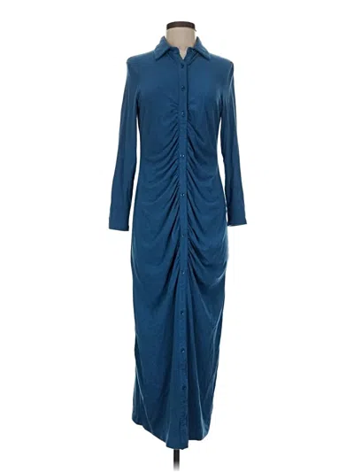 Pre-owned Bliss Casual Dress In Blue