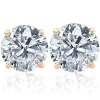 Bliss Diamond 1 1/2 Ct Tw Diamond Studs 14k White Or Yellow Gold Lab Grown In 14k Yellow Gold