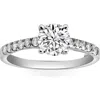 Bliss Diamond 1 3/4ct Round Cut Lab Grown Diamond Engagement Ring