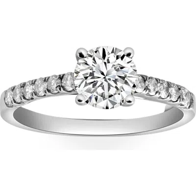Bliss Diamond 1 3/4ct Round Cut Lab Grown Diamond Engagement Ring