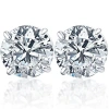 Bliss Diamond 1 3/4ct Tw Diamond Studs 14k Gold Lab Grown In 14k White Gold