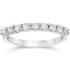 Bliss Diamond 1/2 Ct Lab Grown Diamond Stackable Anniversary Wedding Ring Gold In Pattern