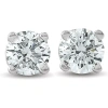 Bliss Diamond 1/2ct Round Brilliant Cut Diamond Stud Earrings