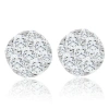 Bliss Diamond 1/2ct Tw Round Cut Diamond Pave Studs Lab Grown 10k Gold Earrings