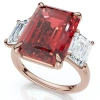 Bliss Diamond 13ct Ruby & Diamond Ring 14k Gold Or Platinum Lab Grown