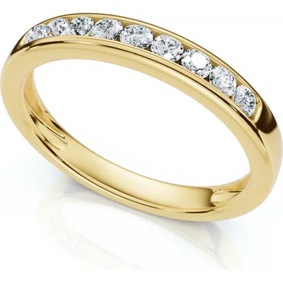 Bliss Diamond 1/4ct Diamond Channel Set Wedding Stackable Band 14k Gold Or Platinum Lab Grown