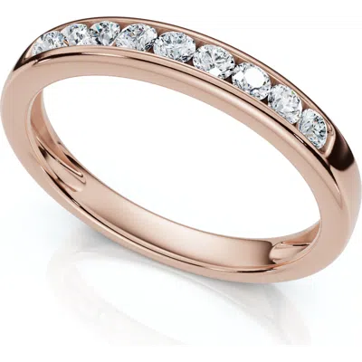 Bliss Diamond 1/4ct Diamond Channel Set Wedding Stackable Band 14k Gold Or Platinum Lab Grown