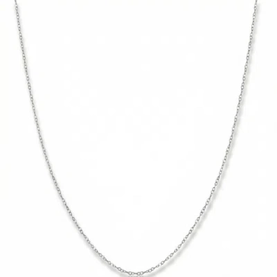 Bliss Diamond 14k Gold 0.7-mm Round Cable Chain In Gray