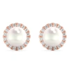 Bliss Diamond 14k Gold Earrings Lab Grown In 14k Rose Gold