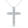 Bliss Diamond 18" Necklace Lab Grown In White Gold